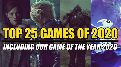 The 25 best games of 2020 .